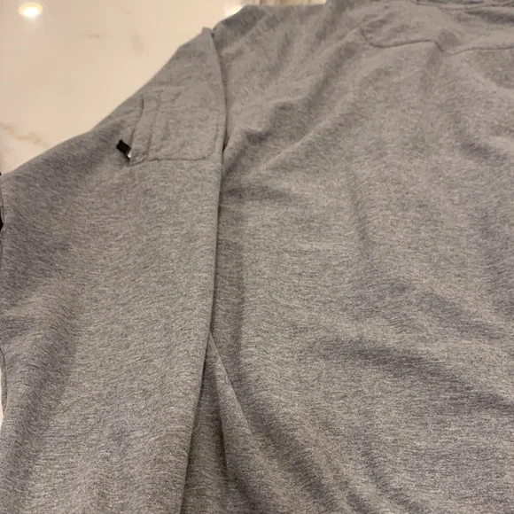 Zegna Sport Gray Zipper Sweatshirt size L